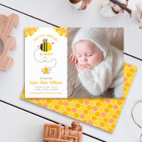Notre petite abeille au miel mignonne Kawaii Photo