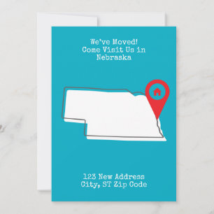 Faire-part Nous avons bougé ! Venez nous rendre visite au Neb