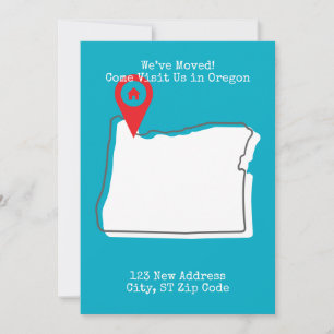 Faire-part Nous avons bougé ! Venez nous rendre visite en Ore