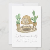 Faire-part Nous Avons De Nouvelles Racines Plantes Nouvelle M (Devant)