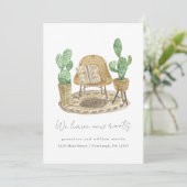 Faire-part Nous Avons De Nouvelles Racines Plantes Nouvelle M (Debout devant)