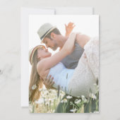 Faire-part Nous Avons De Nouvelles Racines Plantes Nouvelle M (Dos)