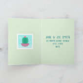 Faire-part Nous avons déménagé (Intérieur)