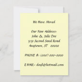 Faire-part Nous avons déménagé le ranch gothique américain Fa (Dos)
