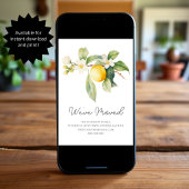 Faire-part Nous avons déménagé | Lemon Blossom Nouvelle Adres