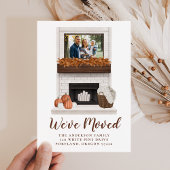 Faire-part Nous avons déménagé Rustic Fall Farmhouse Farmhous