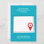 Faire-part Nous avons déménagé ! Venez nous rendre visite dan (Devant)