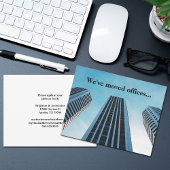 Faire-part Nous avons déplacé des bureaux Business Skyline Ph