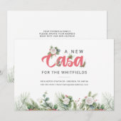 Faire-part Nous avons déplacé Floral Berry Moving Adresse (Devant / Derrière)