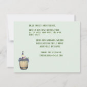 FAIRE-PART NOUS AVONS DÉPLACÉ FUN FAMILY DOG BUDGET DÉPLACER  (Dos)