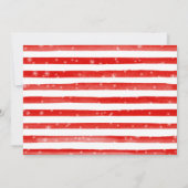 Faire-part Nous avons déplacé la porte des baies de Noël de N (Dos)