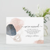 Faire-part Nous avons déplacé le changement d'adresse (Debout devant)