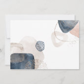 Faire-part Nous avons déplacé le changement d'adresse (Dos)