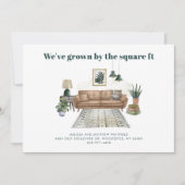 Faire-part Nous avons déplacé le changement d'adresse Boho Mo (Devant)