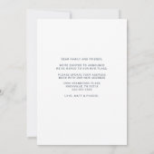 Faire-part Nous avons déplacé le changement d'adresse Faire-p (Dos)