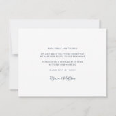 Faire-part Nous avons déplacé une photo d'adresse (Dos)