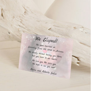 Faire-part Nous Avons Été 3