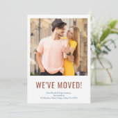 Faire-part Nous avons fait les gros titres Photo Moving Faire (Debout devant)