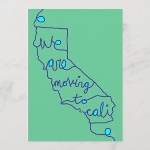 Faire-part nous déménageons en cali