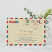 Faire-part Nous Déplaçons Des Aéronefs | Farewell Party (Debout devant)