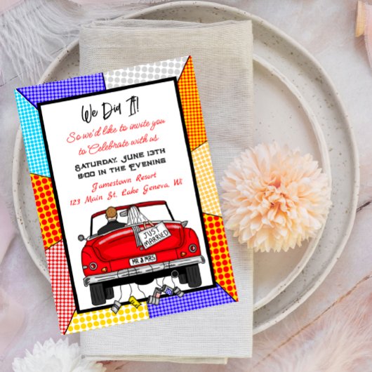 Faire-part Nous L'Avons Fait | Nous Avons Été Elopés | A été 