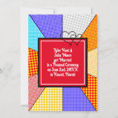 Faire-part Nous L'Avons Fait | Nous Avons Été Elopés | A été  (Dos)