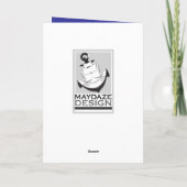 Faire-part nous nous déplaçons au cali (Dos)