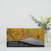 Faire-part Nous nous dirigeons vers le nord sur la scène rout (Debout devant)