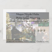 Faire-part Nous nous sommes mariés à Las Vegas Nevada Photo F (Devant / Derrière)