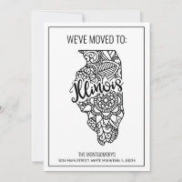 Nous sommes allés à Illinois State Floral Mandala