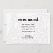 Faire-part Nous sommes allés à l'Oregon State Floral Mandala (Dos)