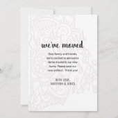 Faire-part Nous sommes allés à Rhode Island State Floral Mand (Dos)