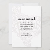 Faire-part Nous sommes allés au Texas State Floral Mandala (Dos)