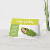 Faire-part Nouveau bébé (Devant)