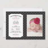 Faire-part Nouveau bébé faire-part/carte de remerciements (Devant)