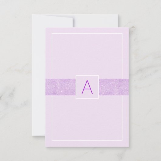 Faire-part Nouveau bébé Fille Naissance Statistiques Lavender (Dos)