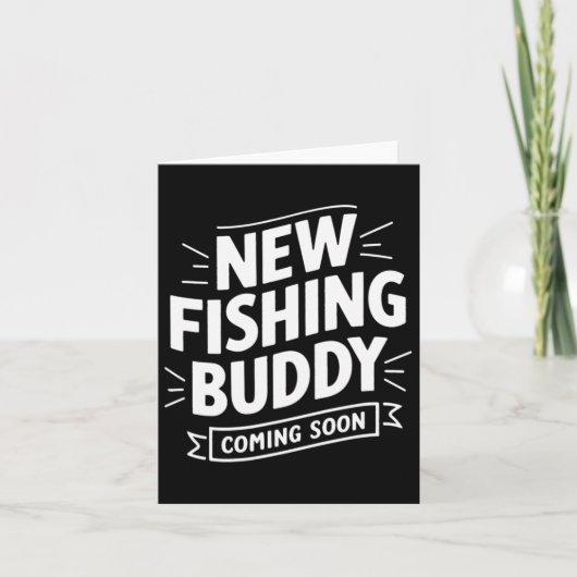Faire-part Nouveau Buddy De Pêche Bientôt (Devant)