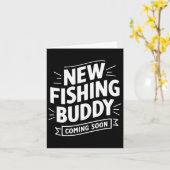 Faire-part Nouveau Buddy De Pêche Bientôt (Fleur jaune)