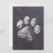 Faire-part Nouveau Chiot - Présentation de Chien Chien Chien  (Dos)