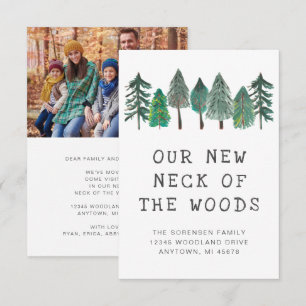 Faire-part Nouveau cou de la famille des bois Photo Mouvement