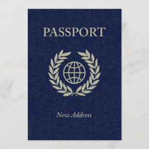 Faire-part nouveau passeport d'adresse