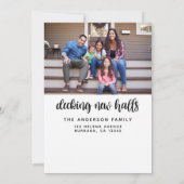 Faire-part Nouvel an Nouveau domicile Changement d'adresse (Dos)