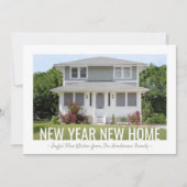 Faire-part Nouvel An Nouvel An Accueil Simple 2 Photo Vacance (Devant)