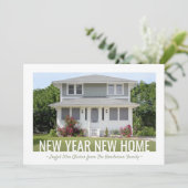 Faire-part Nouvel An Nouvel An Accueil Simple 2 Photo Vacance (Debout devant)