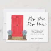 Faire-part Nouvel An Nouvelle maison déménager (Devant)