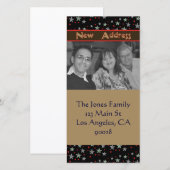 Faire-part nouvelle adresse (Devant / Derrière)