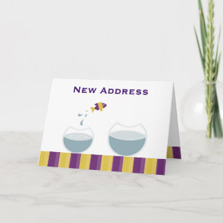 Faire-part Nouvelle adresse