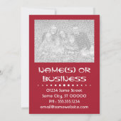 Faire-part nouvelle adresse californie (Dos)