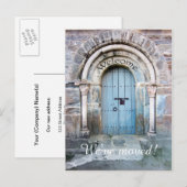 Faire-part Nouvelle adresse - Carte postale de la maison ou d (Devant / Derrière)