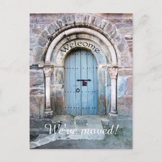 Faire-part Nouvelle adresse - Carte postale de la maison ou d (Devant)